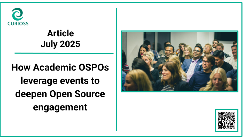 How Academic OSPOs leverage events to deepen Open Source engagement